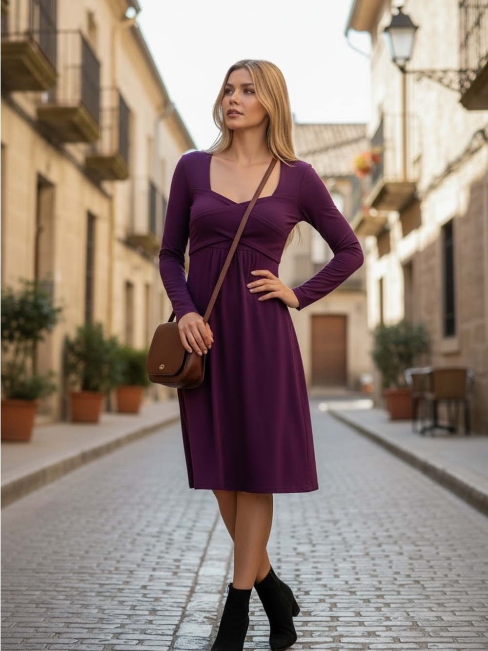 MY TRIBE Empire Dress - Picture 2 of 4